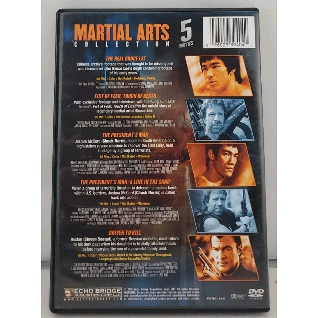 5-Movie Martial Arts Collection: East Meets West (DVD)
