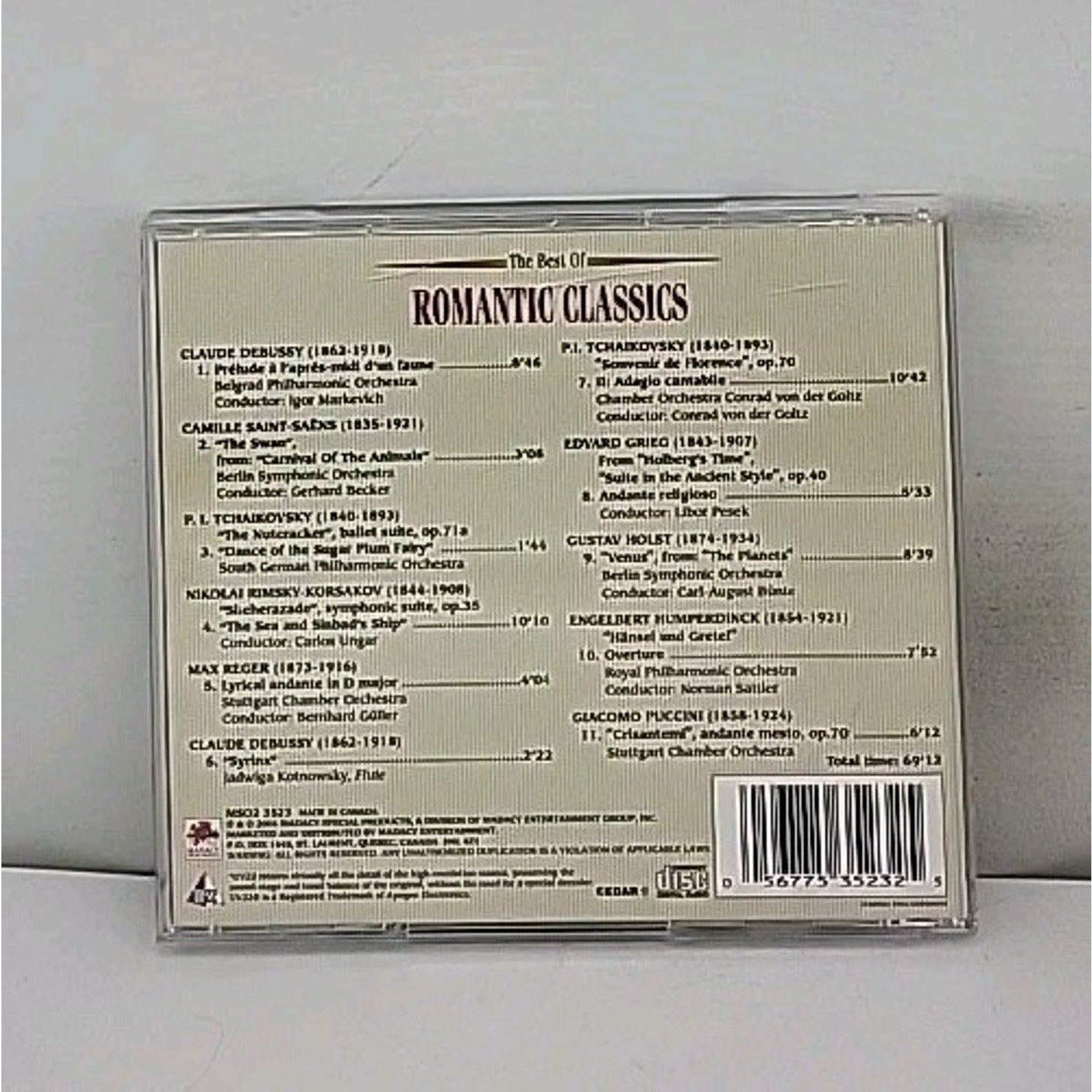Best of Romantic Classics by Various (CD, 2001)