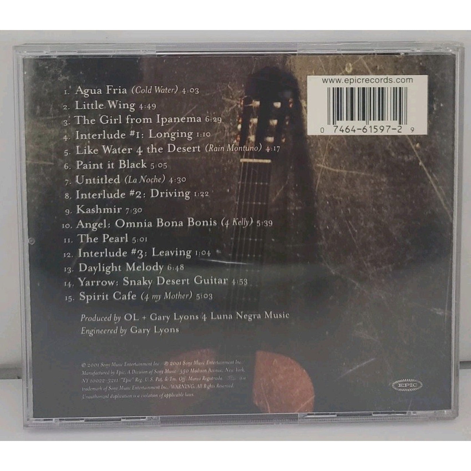 Little Wing by Ottmar Liebert & Luna Negra (CD, 2001)