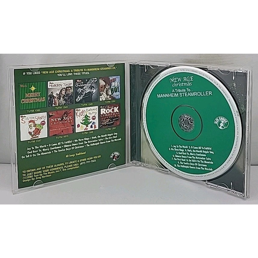 New Age Chistmas: A Tirbute to Mannheim Steamroller by DJ's Choice (CD,...
