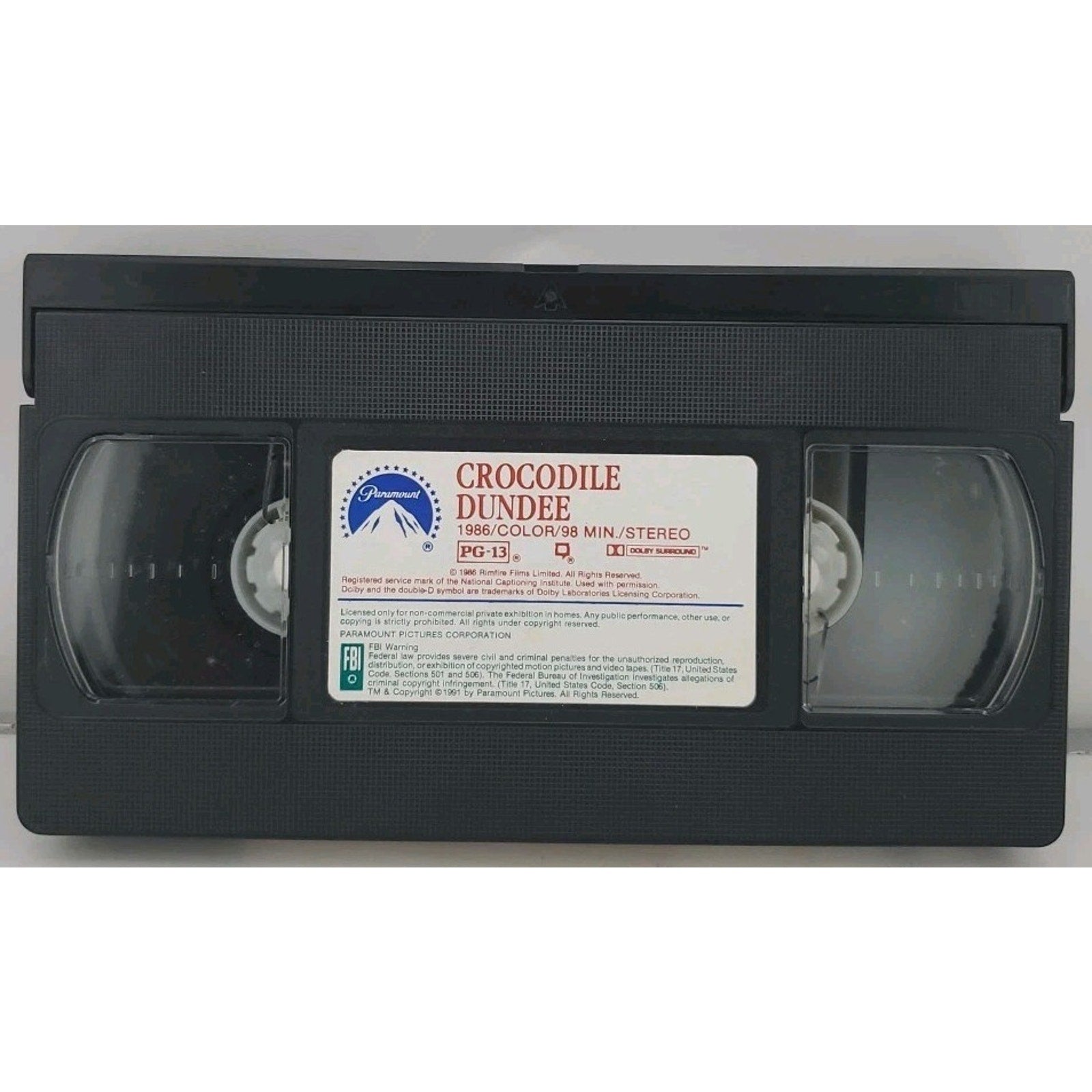 Crocodile Dundee (VHS, 1997)