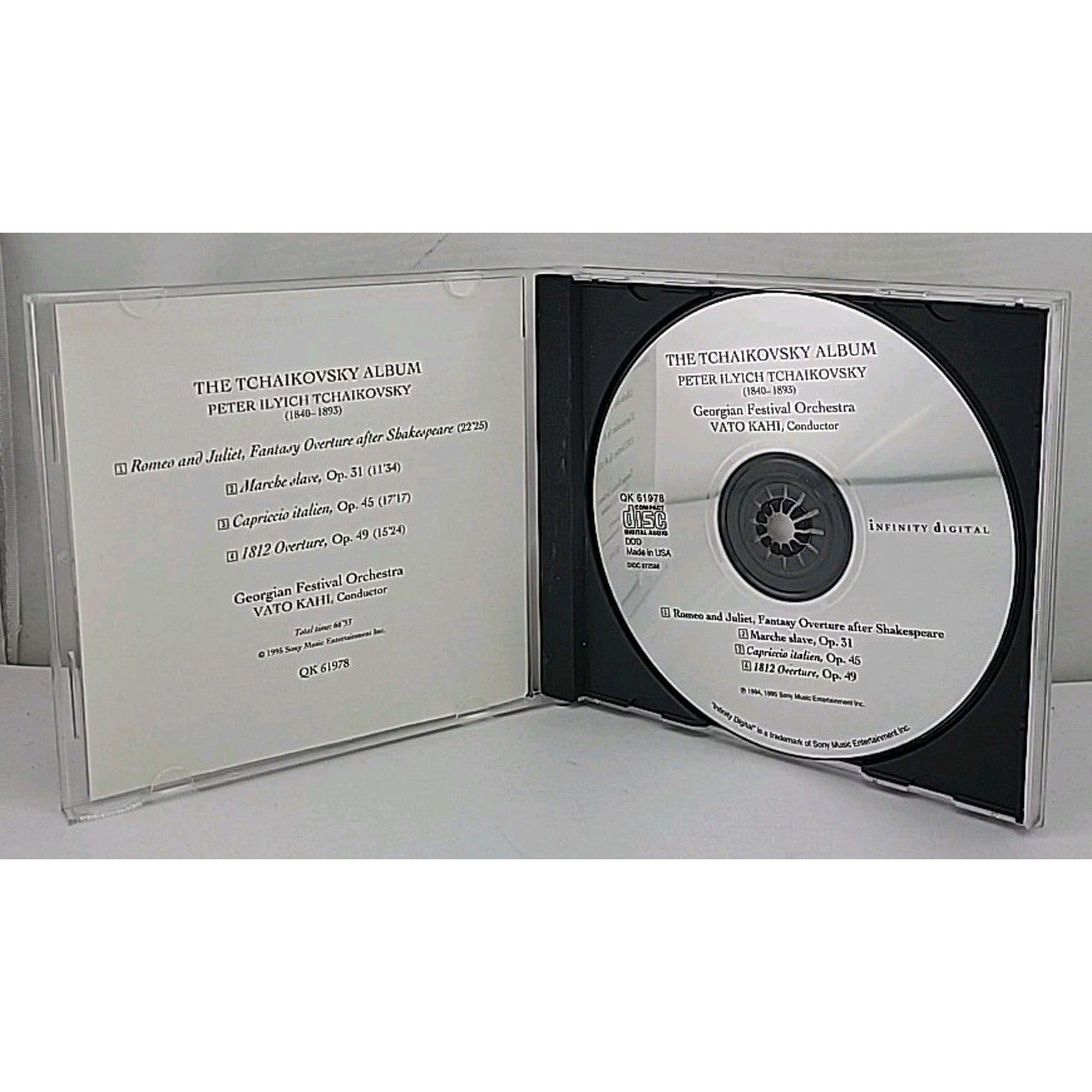 Tchaikovsky Album by Various (CD, 1995)