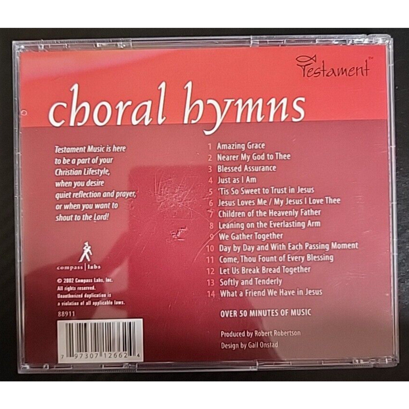 Choral Hymns Testament CD