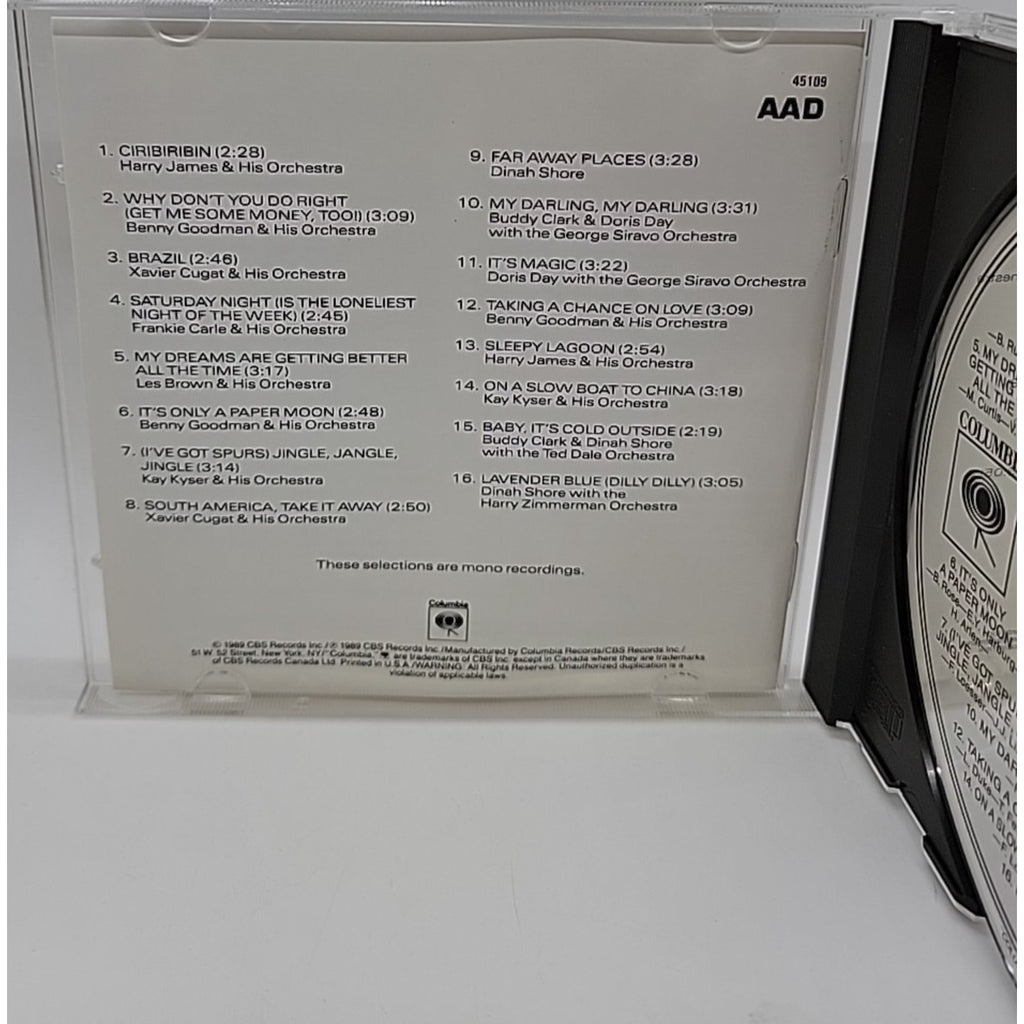 Vol. 2-1940's 16 Most Requested Songs by Various (CD, 1989)