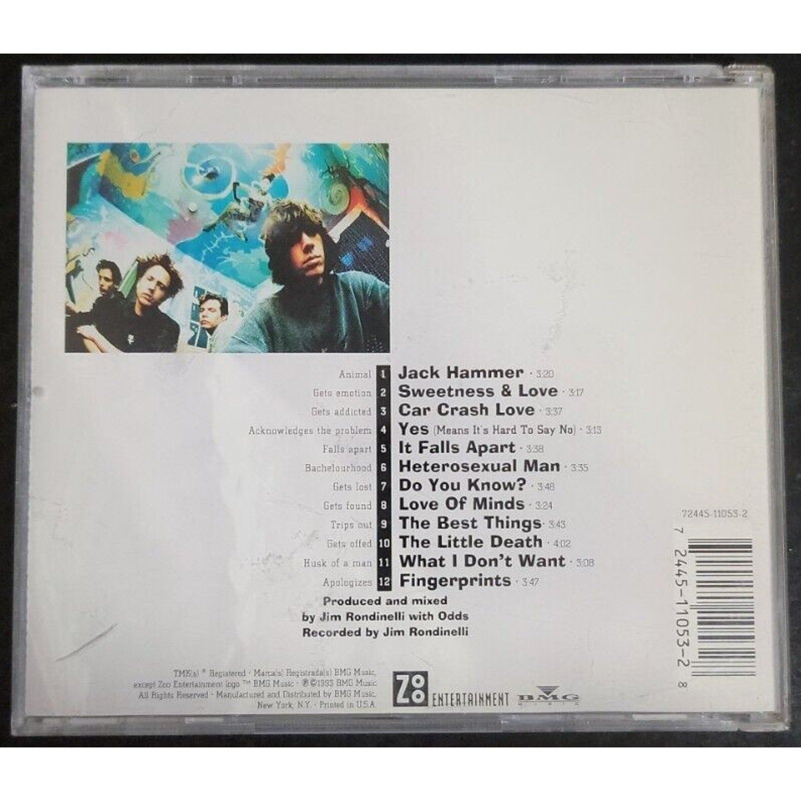 Bedbugs by Odds (CD, 1993, Zoo Entertainment)
