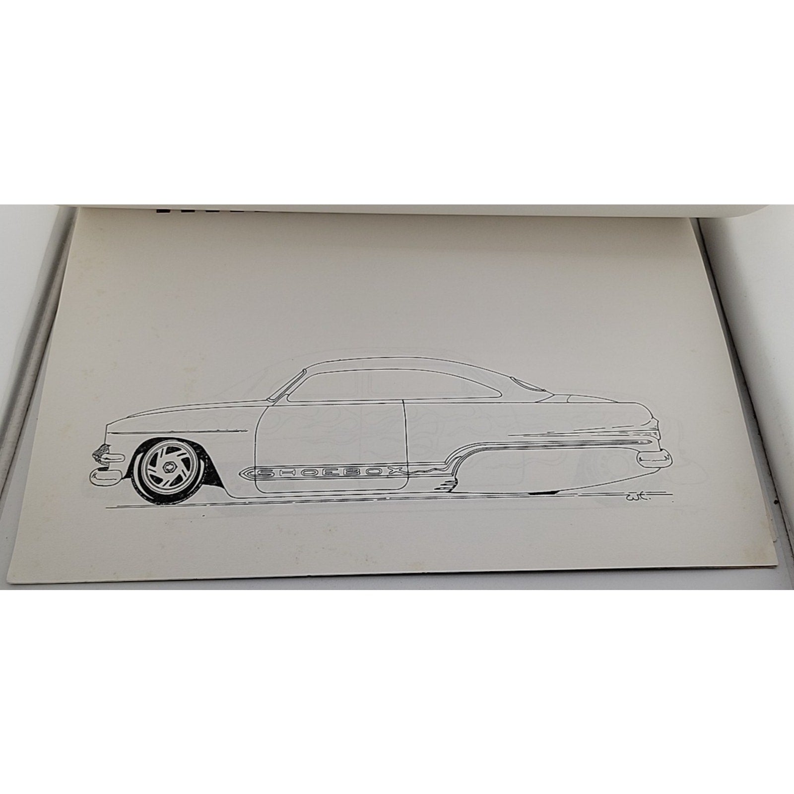 Leadsleds Volume 1 Shoebox Fords & Bathtub Mercs Coloring Book