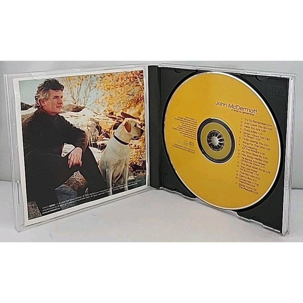 Time to Remember by John Mcdermott (CD, 2002)