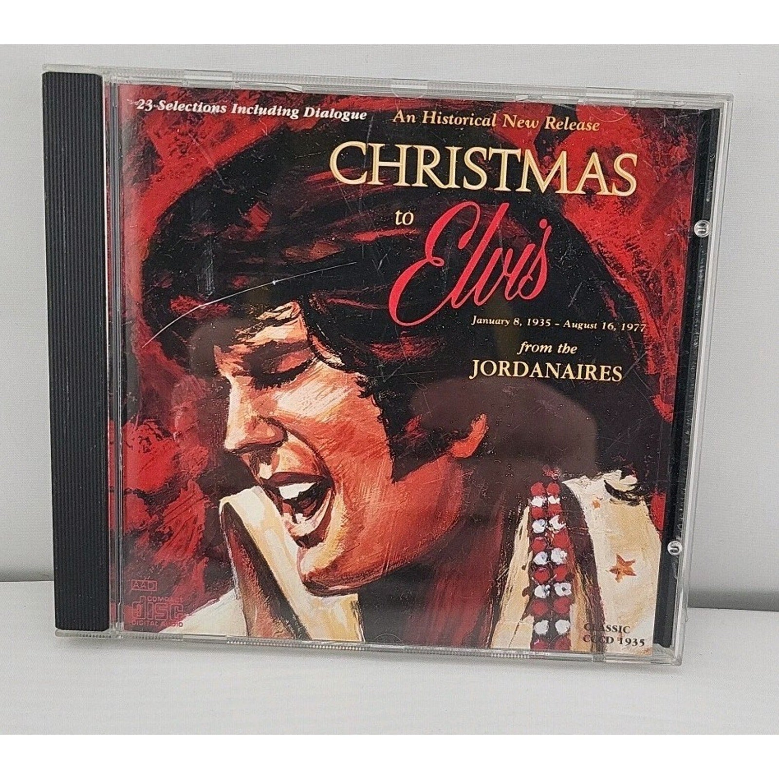 The Jordanaires ‎- Christmas To Elvis (CD, 1978, Classic Christmas)