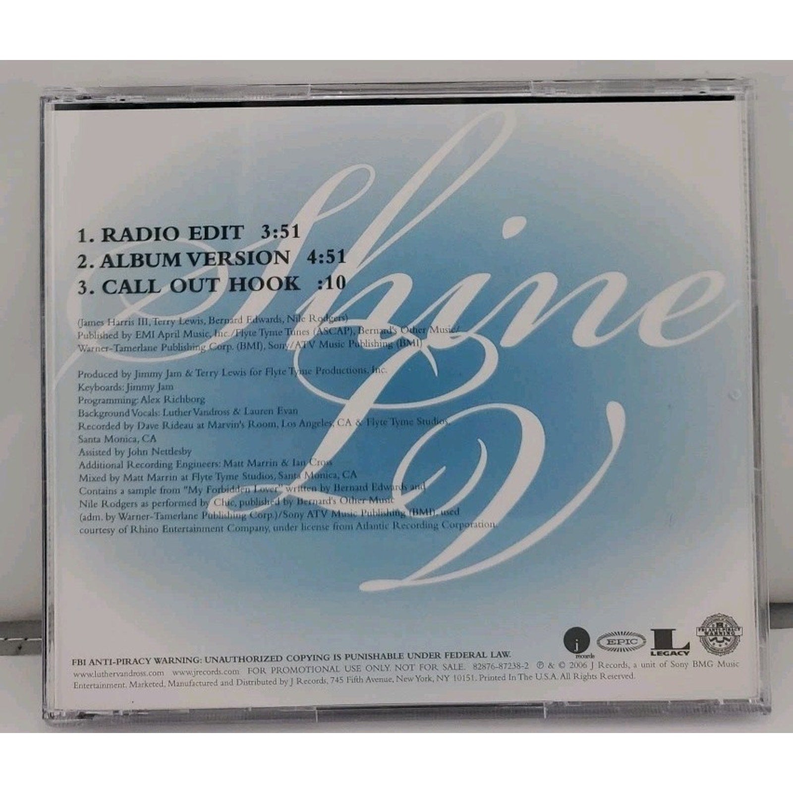 Luther Vandross Shine (CD)