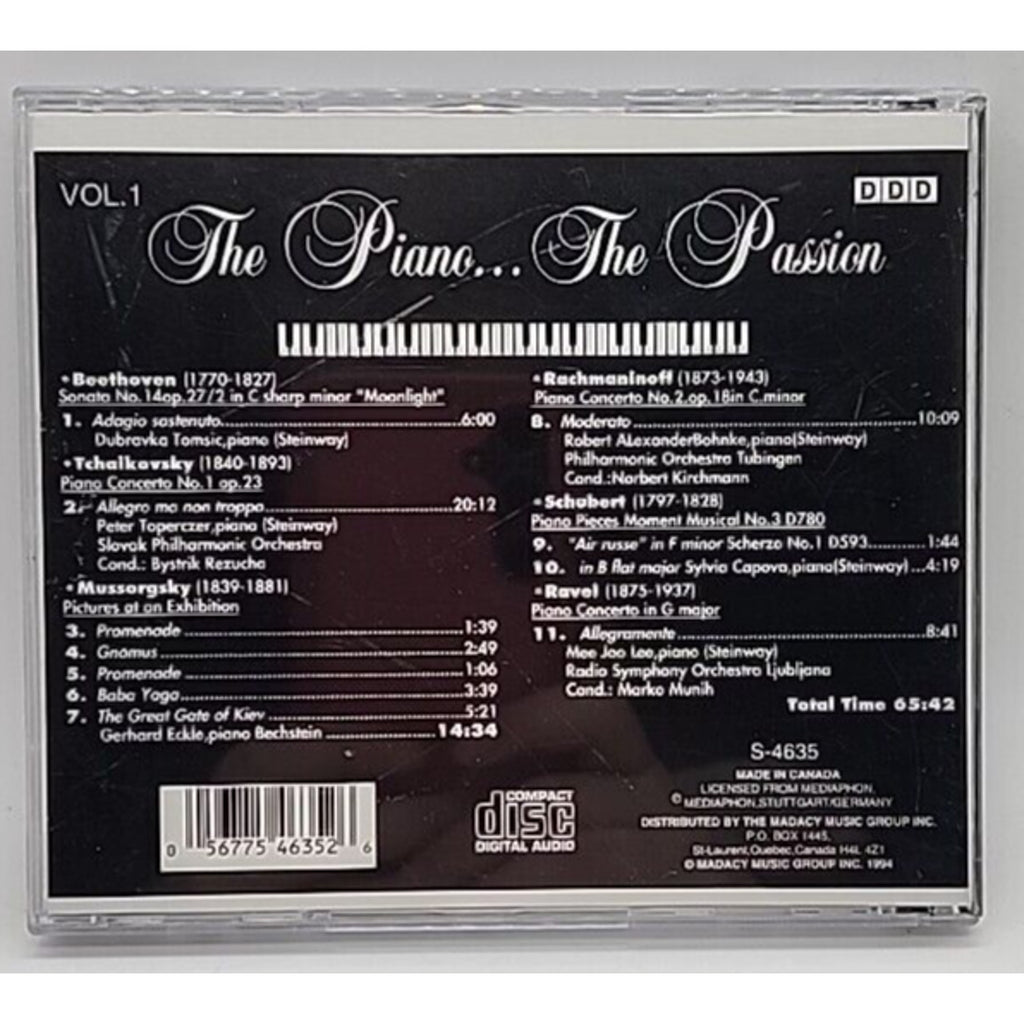 The Piano The Passion Vol. 1 (CD)
