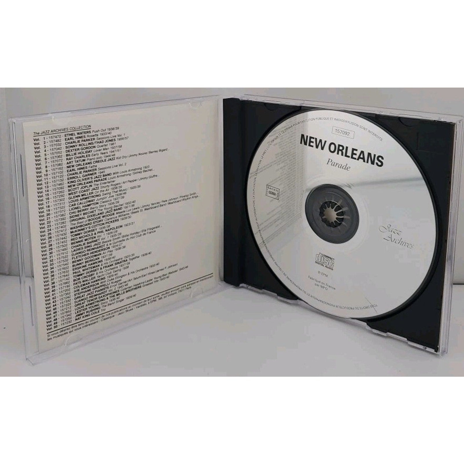 Jazz Archives - New Orleans Parade CD