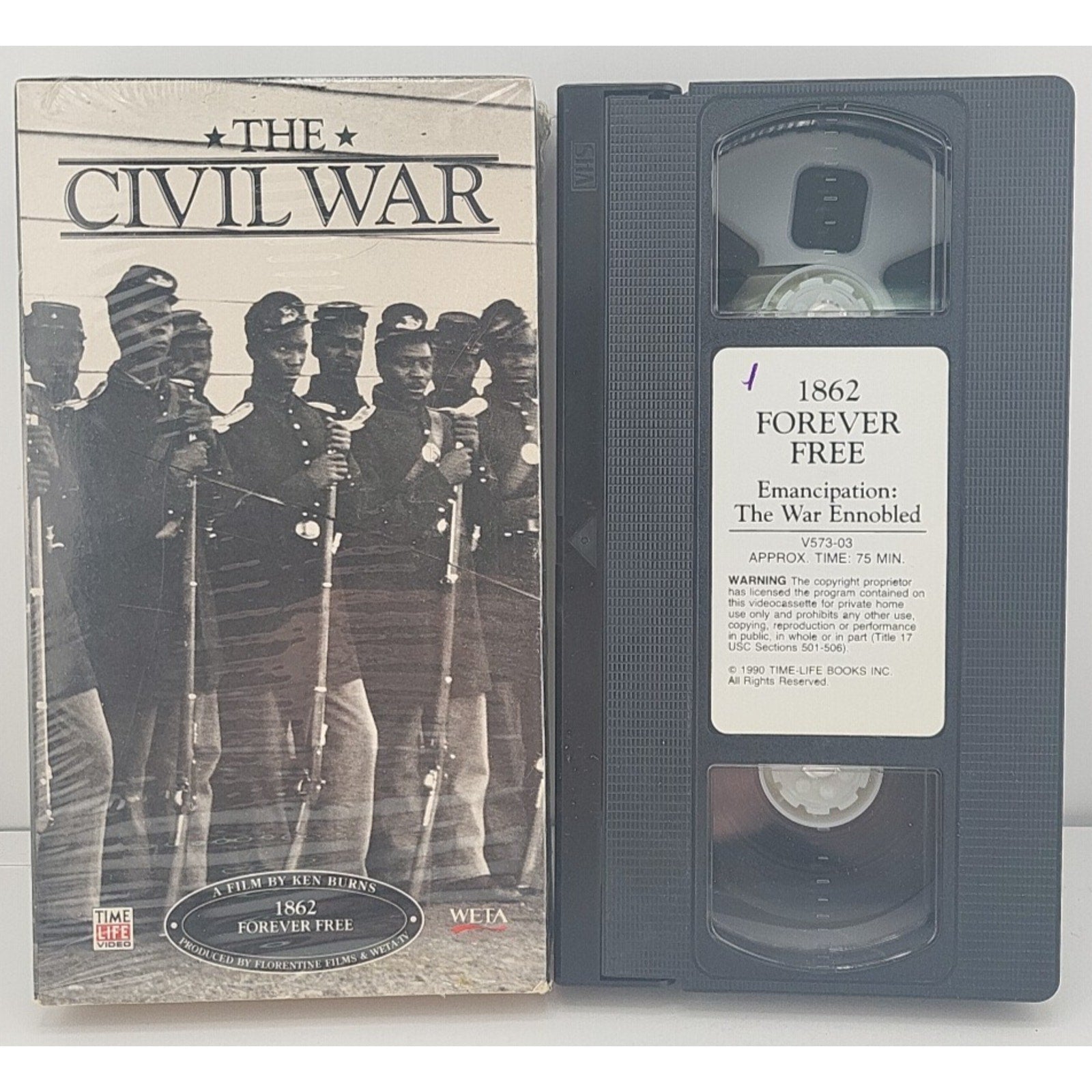 Civil War, The - Ep. 3 - Forever Free 1862 (VHS, 1991)