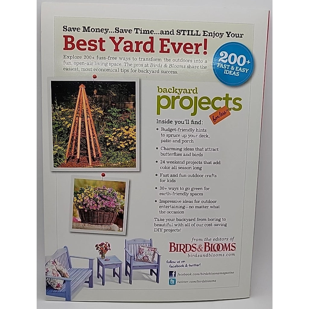 Backyard Projects Magazine Outdoor Decor Welcome Mat Pillows Window Box Flowers