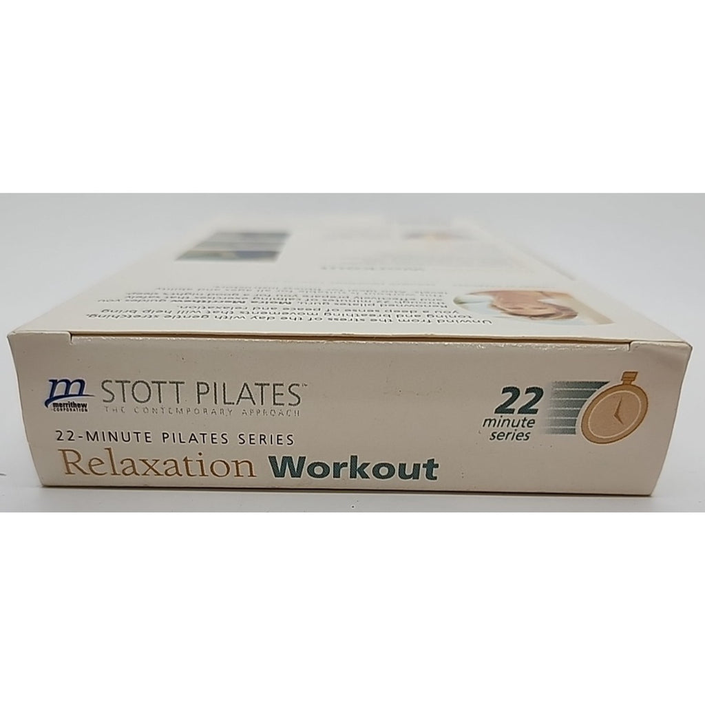 Relaxation Workout - Stott Pilates (VHS, 2006)