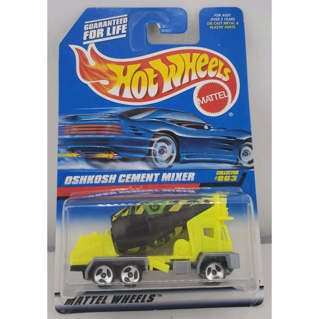Hot Wheels Oshkosh Cement Mixer #863