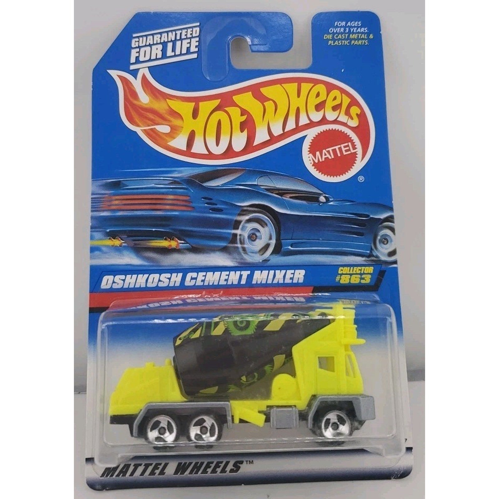 Hot Wheels Oshkosh Cement Mixer #863