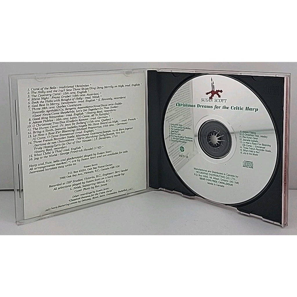Christmas Dreams for the Celtic Harp by Susan Scott (CD, Holborne Australasia)