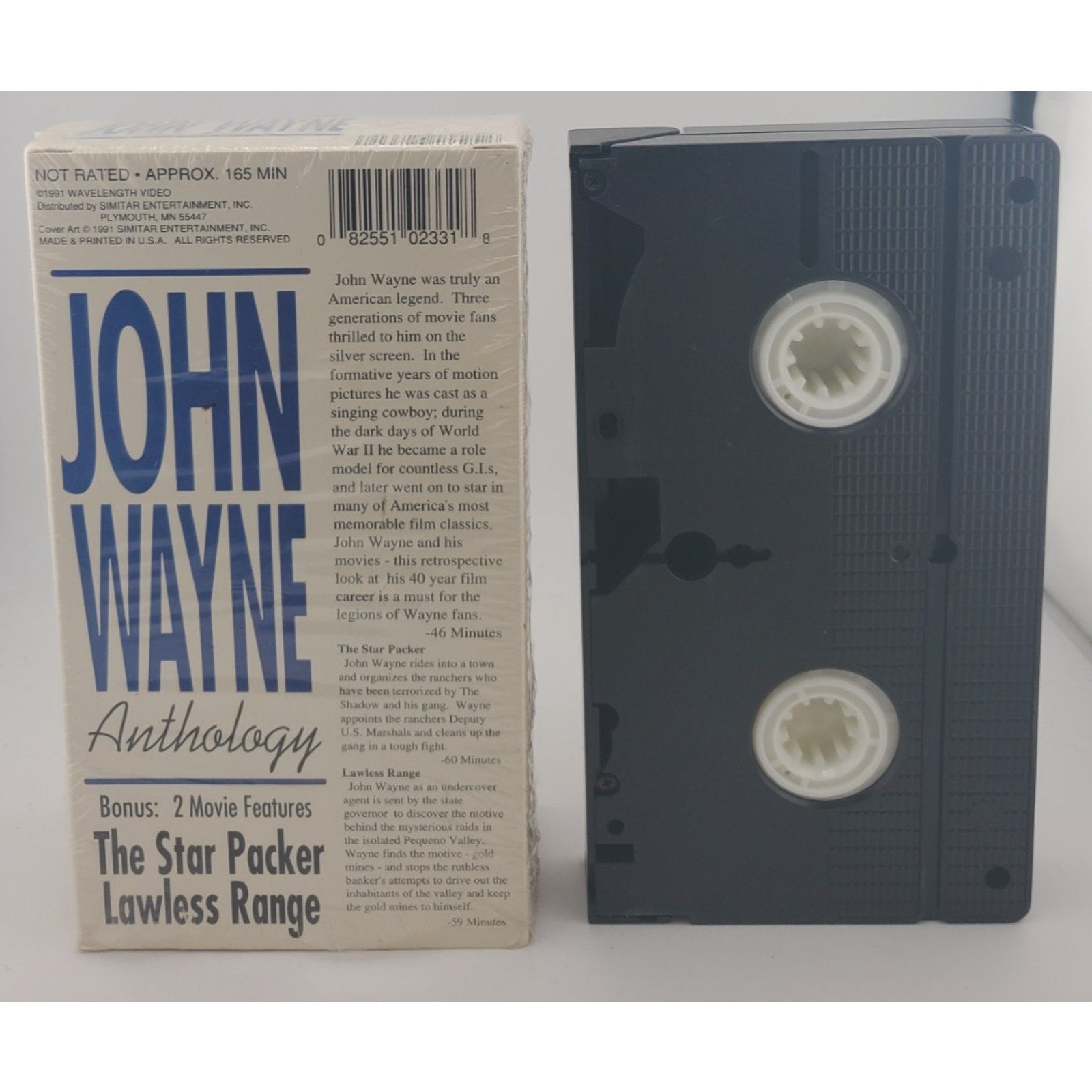 John Wayne Anthology - The Star Packer / Lawless Range (VHS)