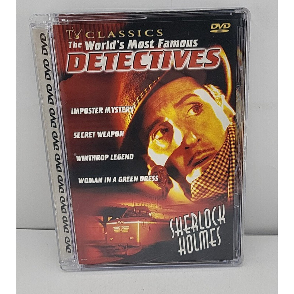 Tv Classics the Worlds Most Famous Detectives 4 DVD Set 21 Episodes