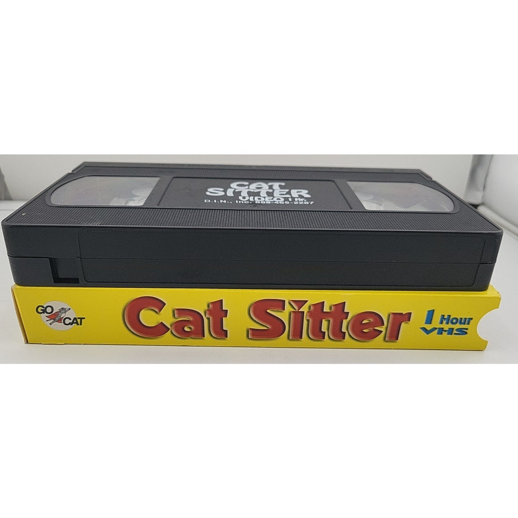 Cat Sitter Video (VHS, 2001) Nature Animals GO Cat Entertainment