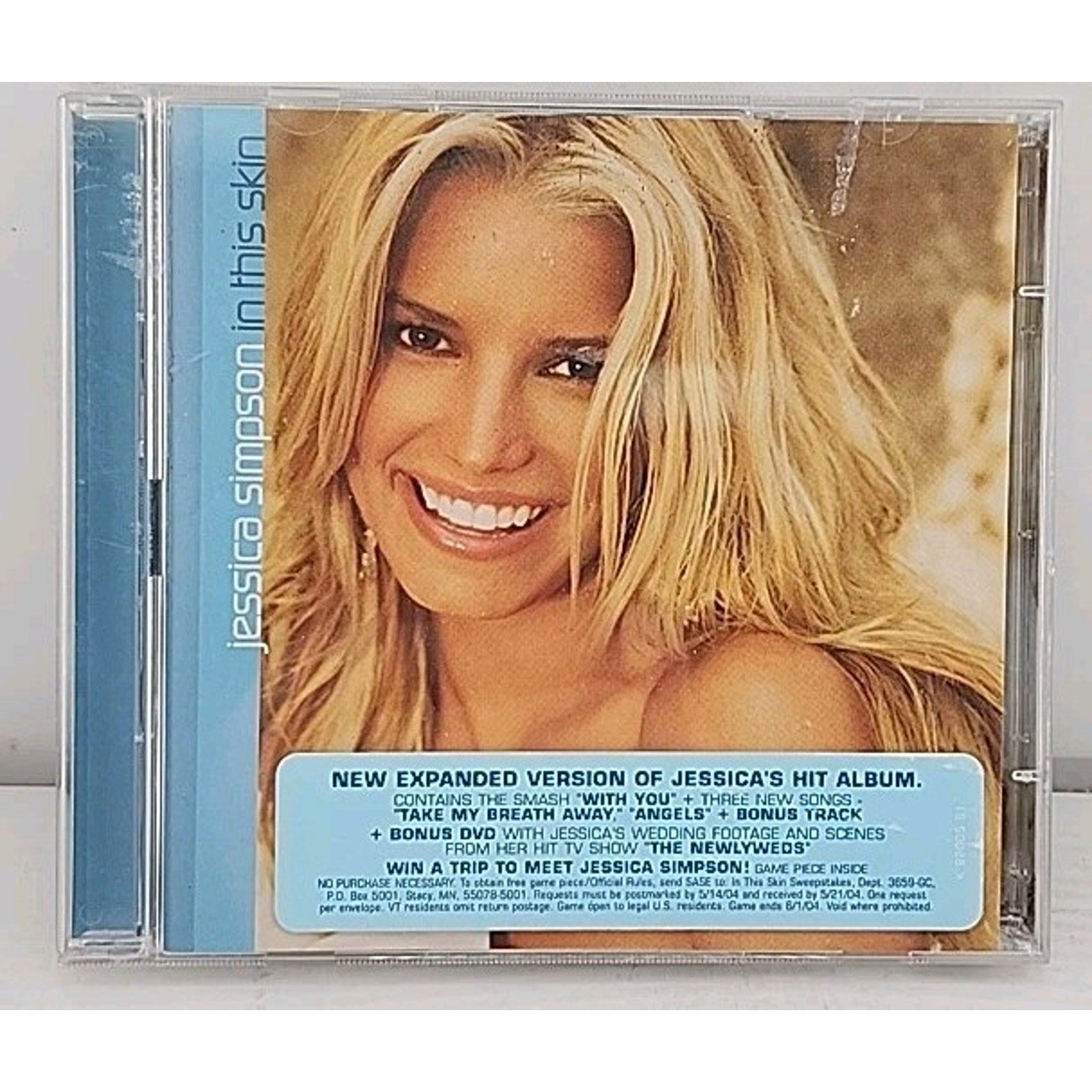 In This Skin [Bonus Tracks & DVD] [Limited] by Jessica Simpson (CD, Mar-2004, 2