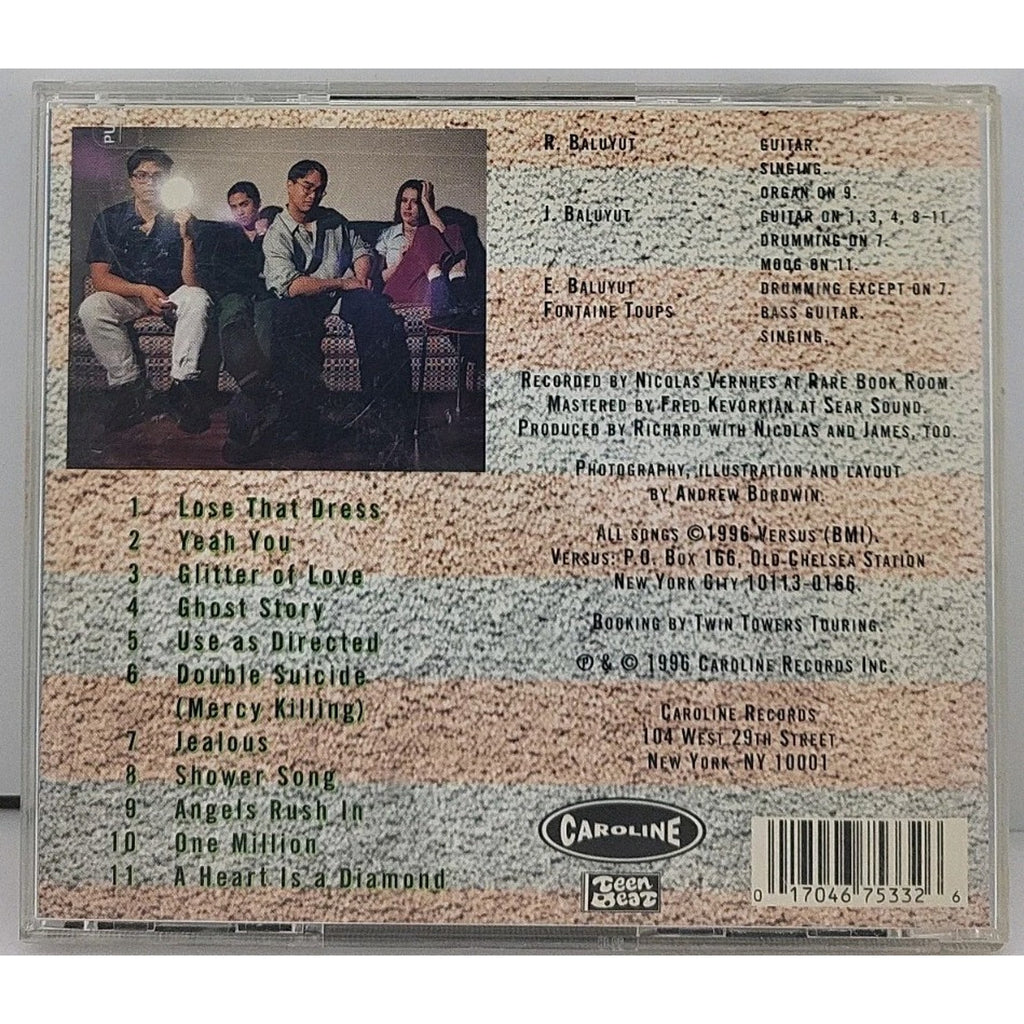 Secret Swingers by Versus (CD, 1996)