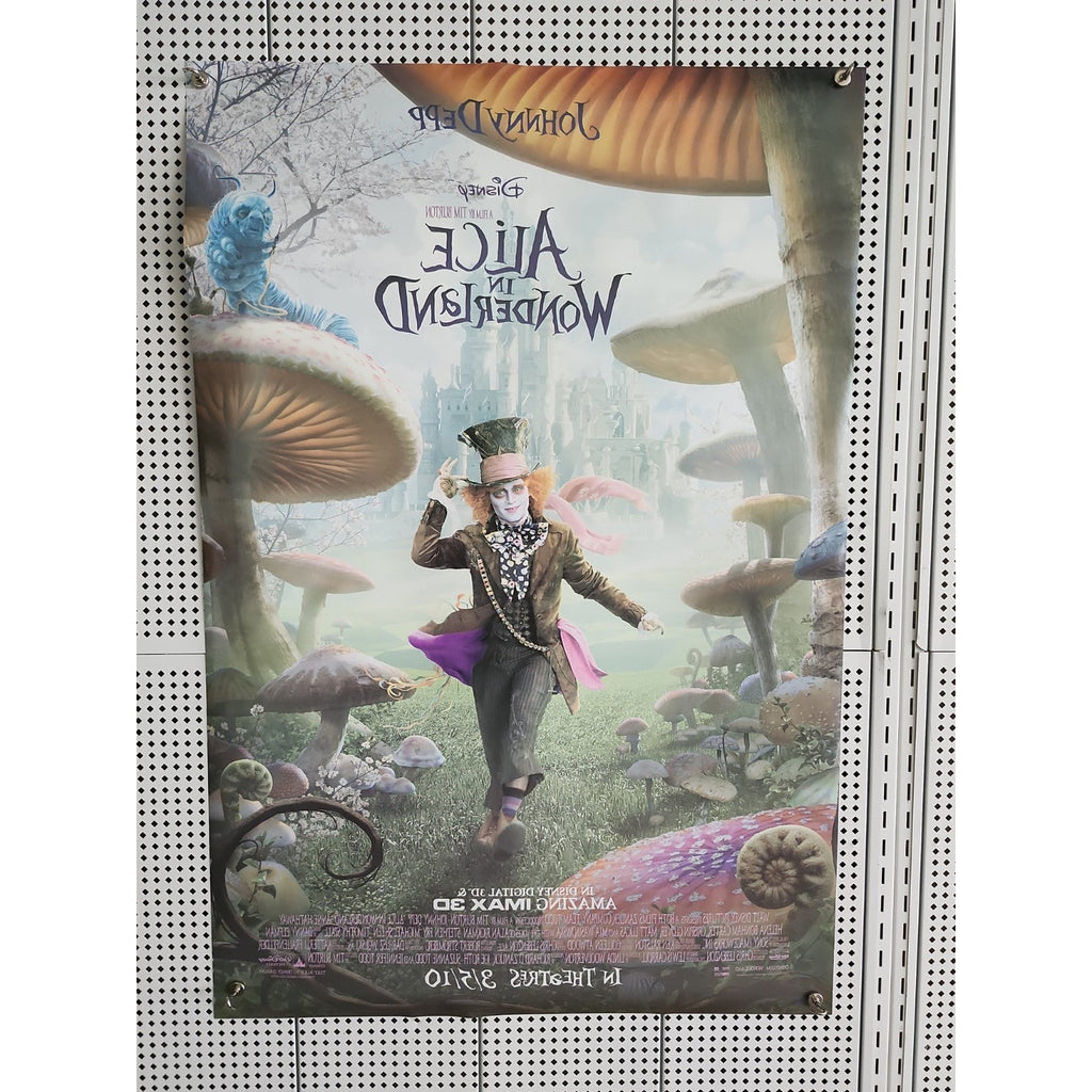 Alice In Wonderland -2010- Original 27x40 Movie Poster- Final Style-Johnny Depp
