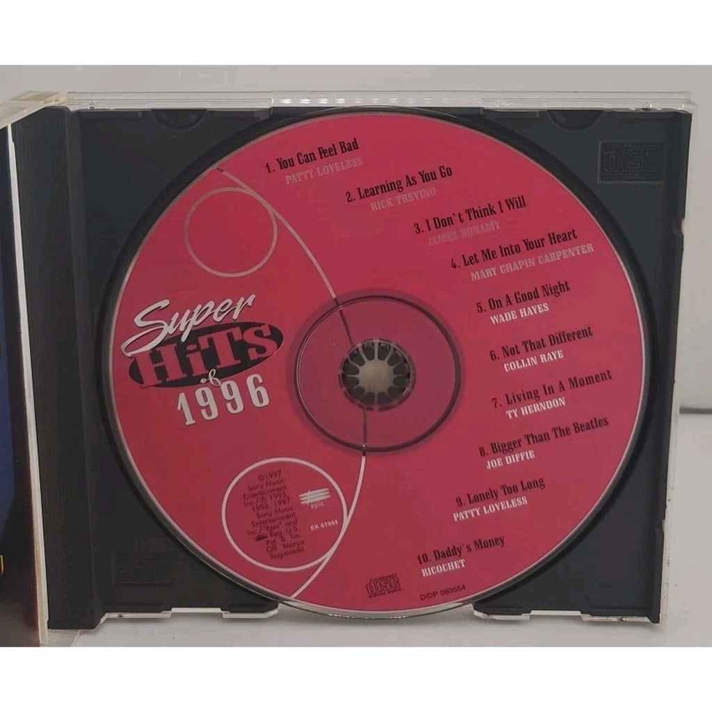 Super Hits of 1996 by Various Artists (CD, Aug-1997, Sony Music Distribution...
