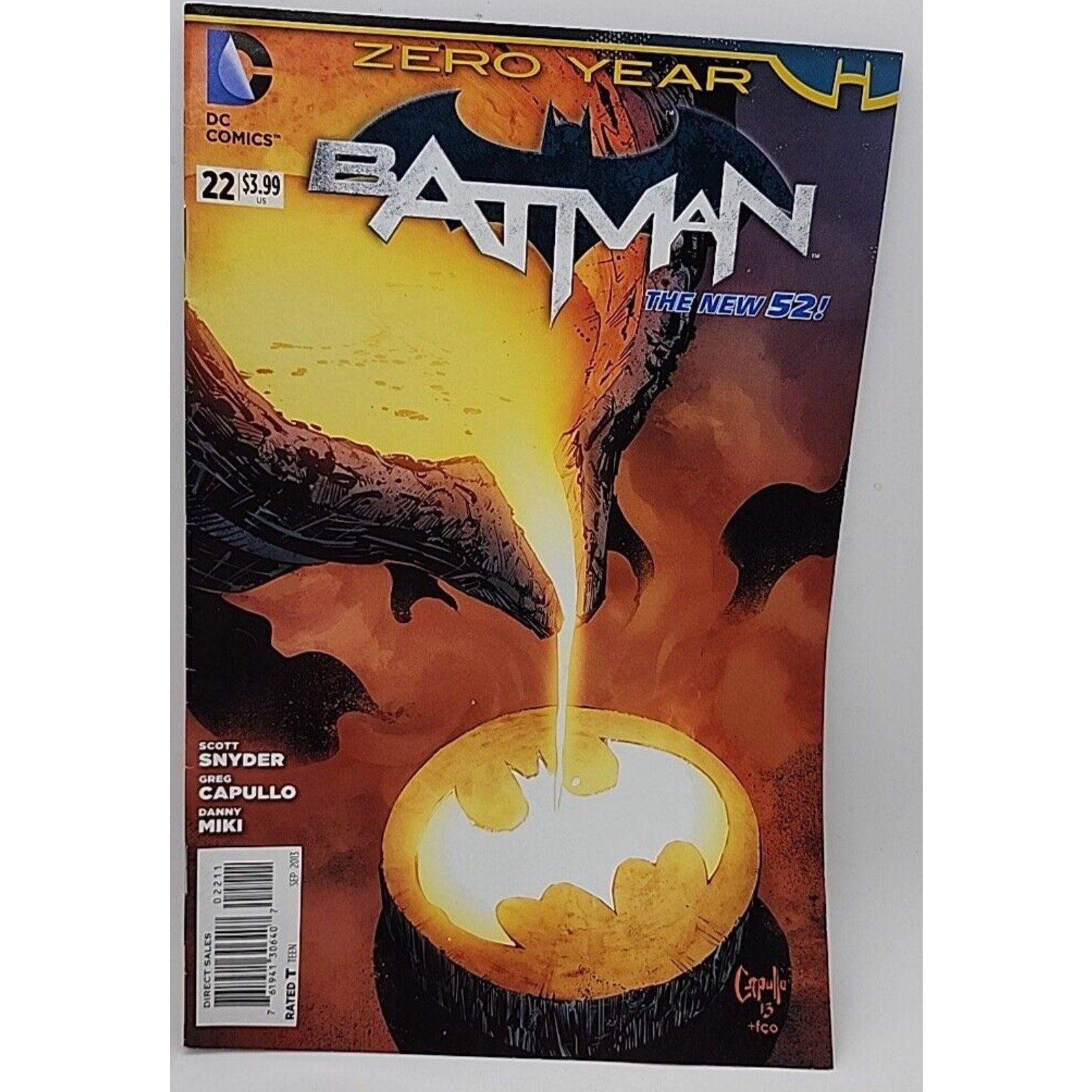 DC Comics Zero Year Batman #22