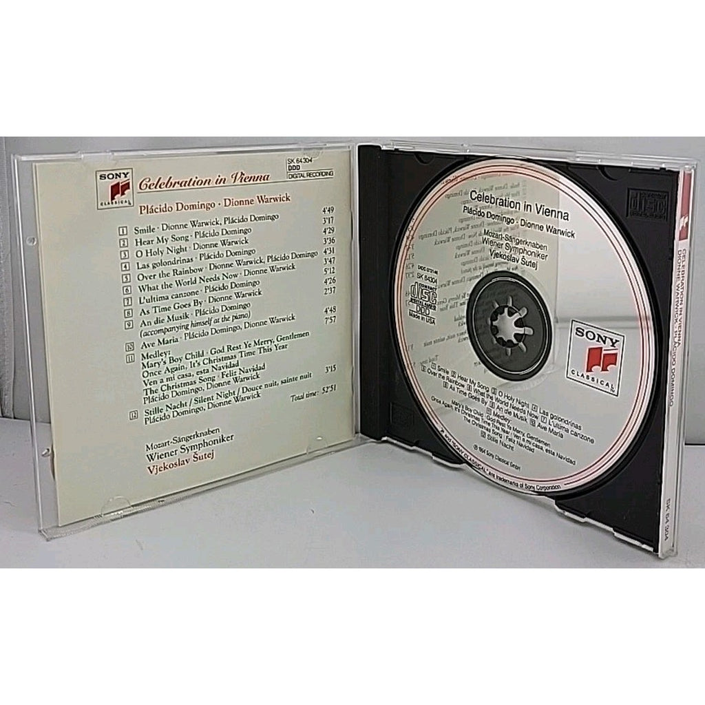 Celebration in Vienna by Warwick and Domingo (CD, 1994)