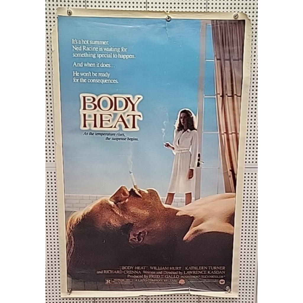 Body Heat Movie Poster - Approx. 27" x 40" - 1981