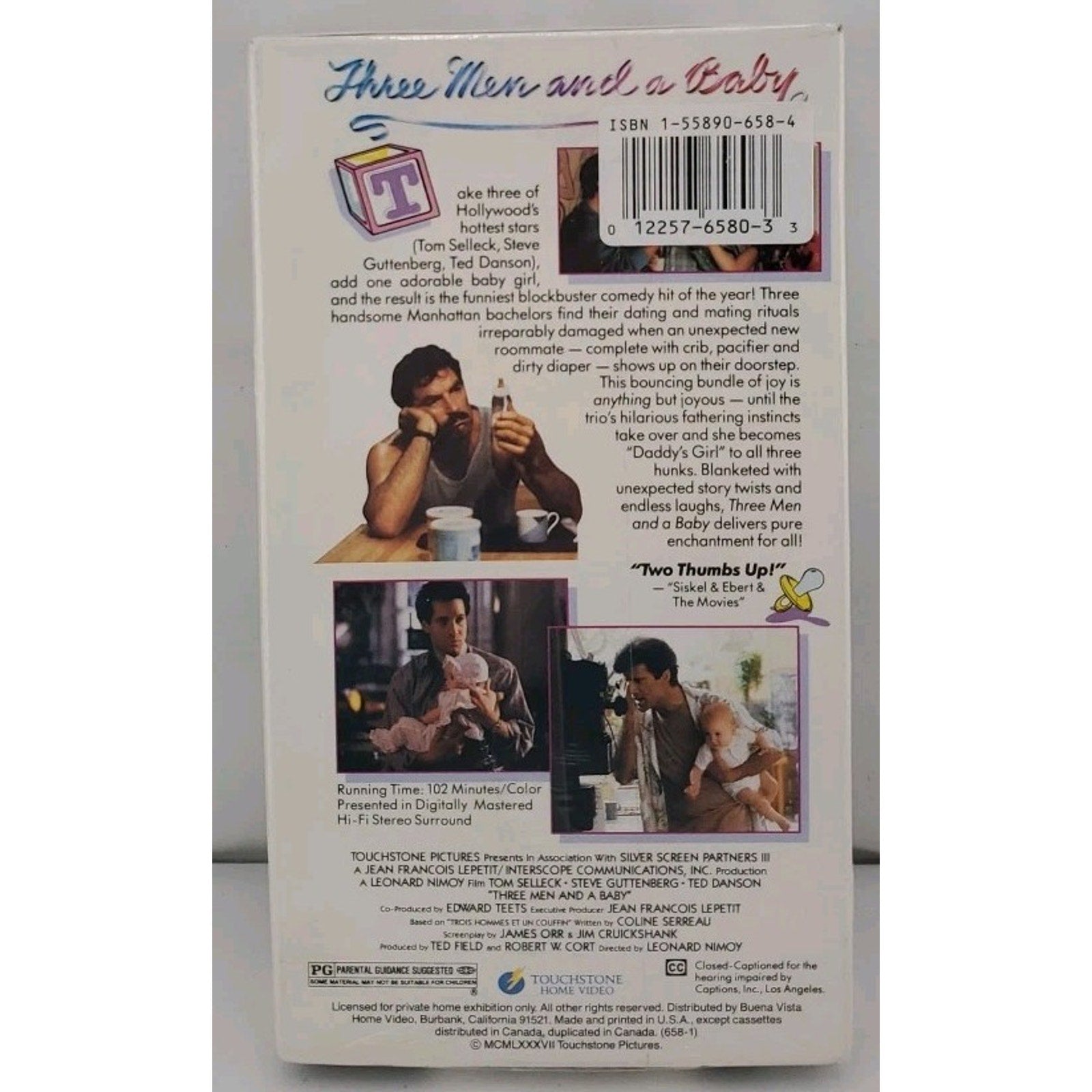 Three Men & a Baby (VHS) *Brand New*