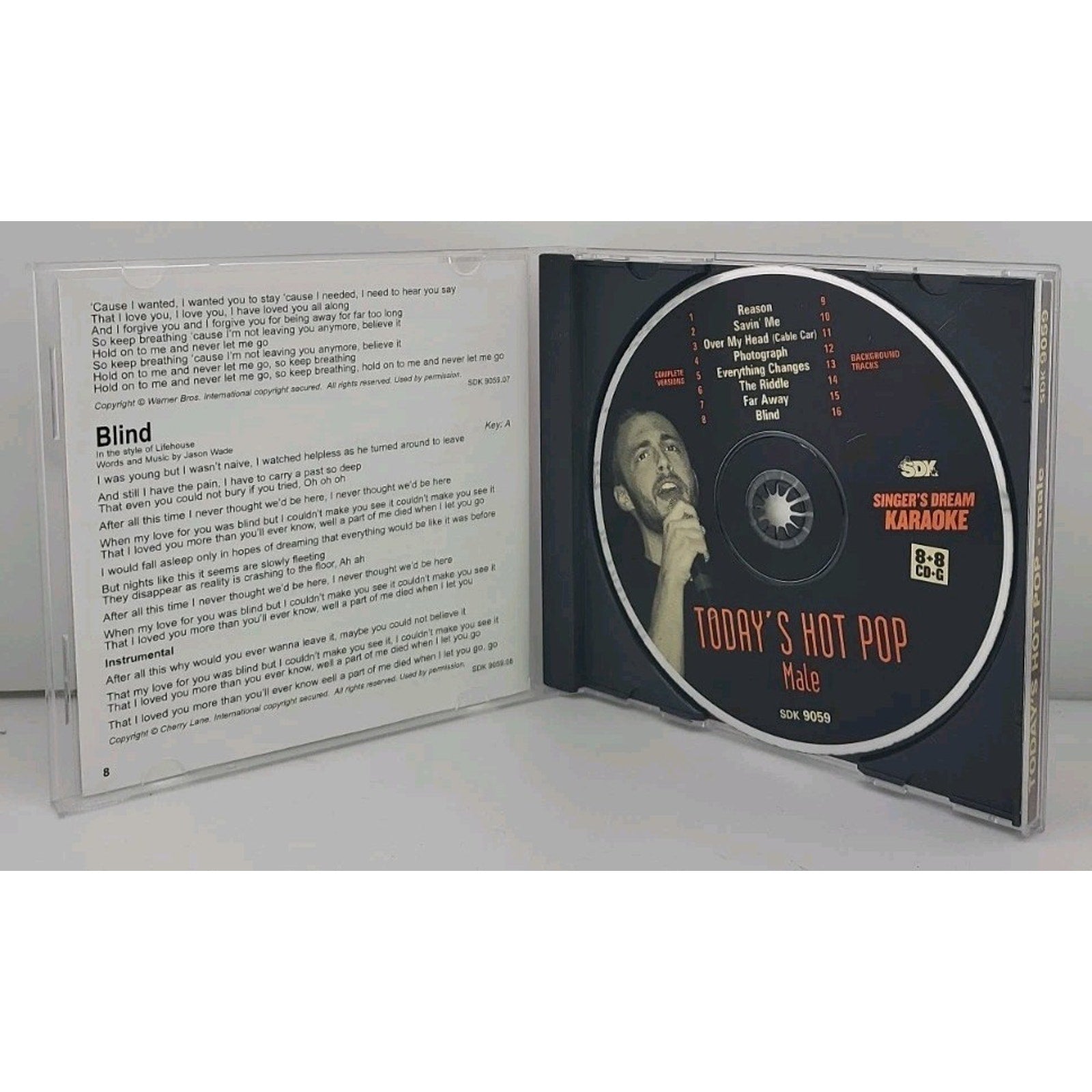 Karaoke: Pop Male 1 by Various (CD, 2011)
