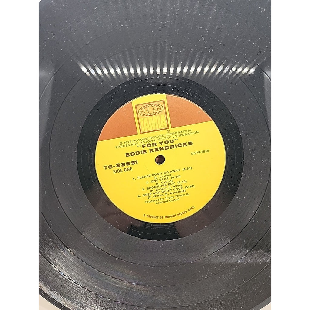 Eddie Kendricks For You Record Album Vinyl LP