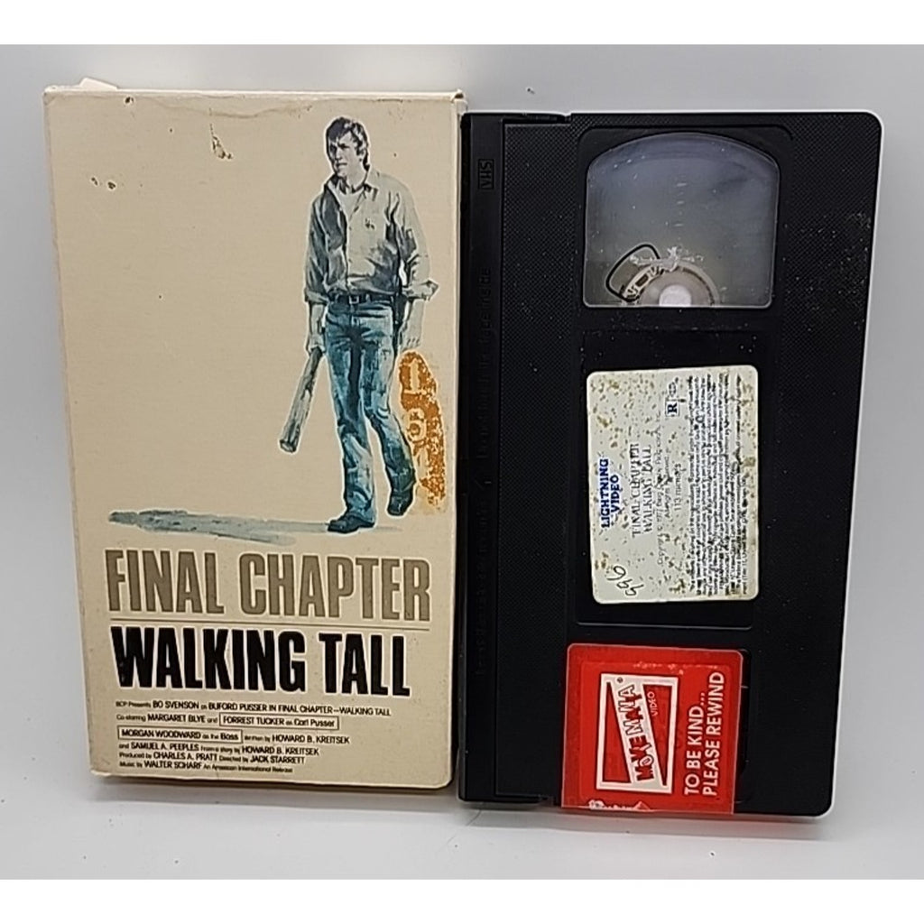 Walking Tall: The Final Chapter (VHS)