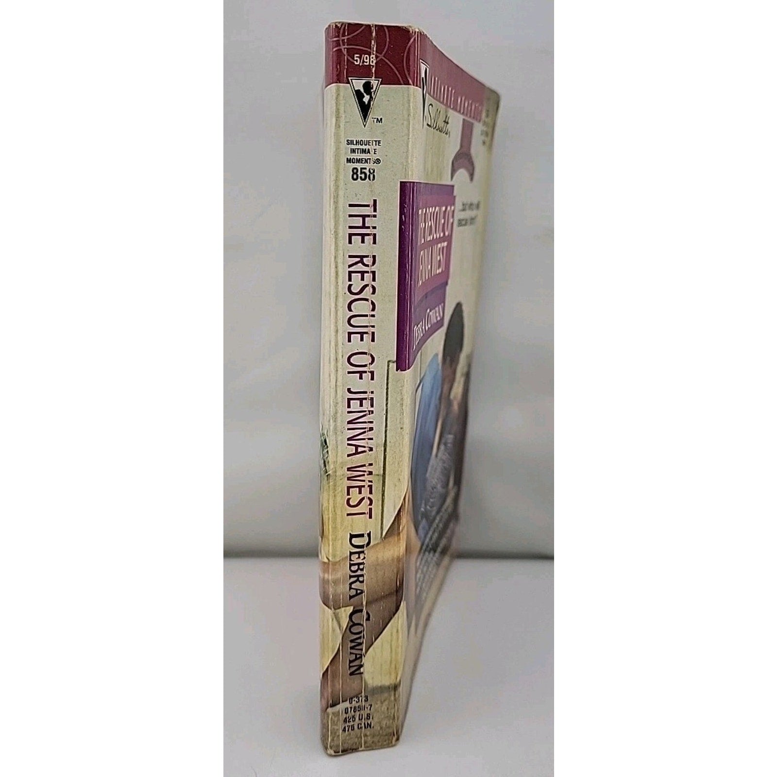 Rescue of Jenna West by Debra Cowan (1998, Mass Market)