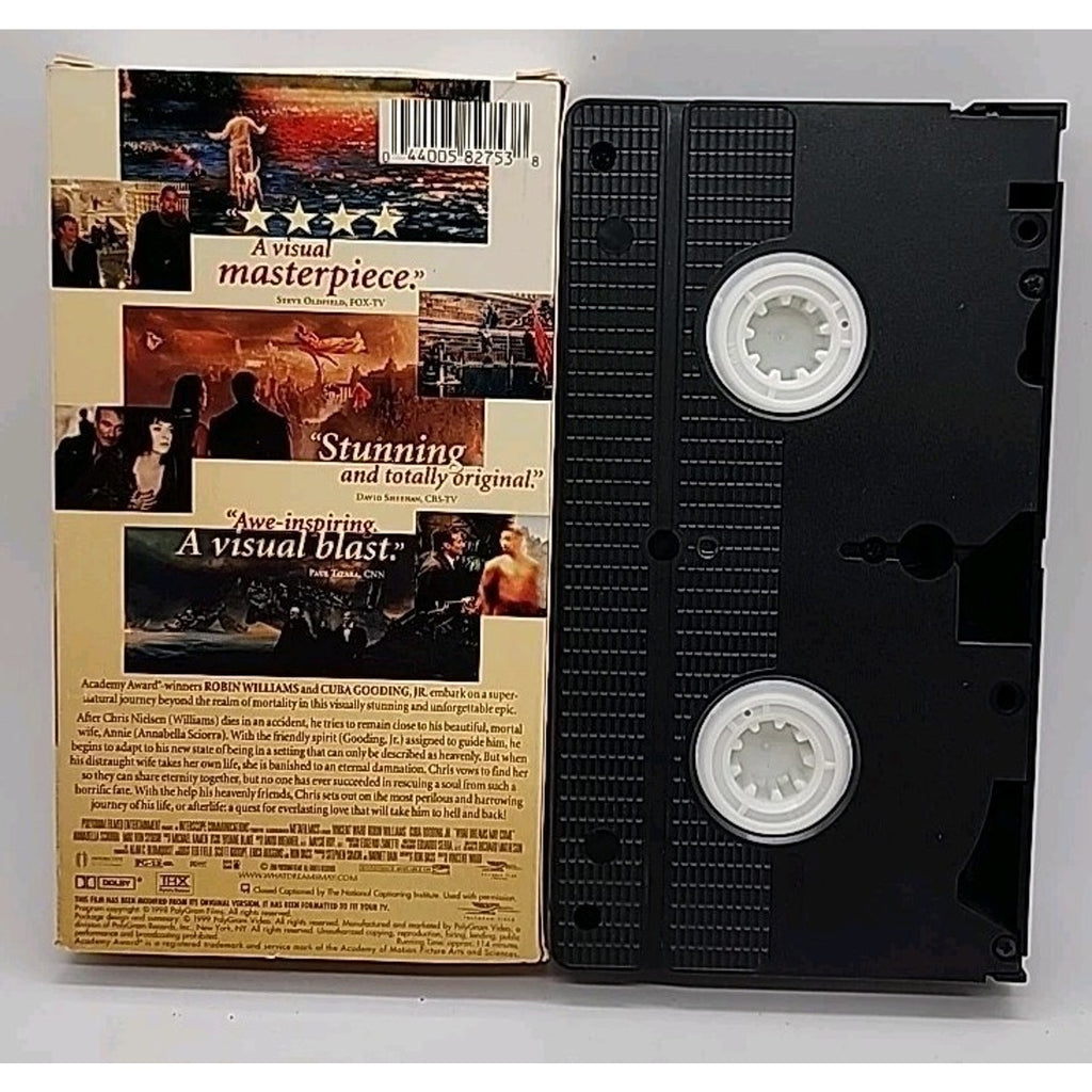 What Dreams May Come (VHS, 1999, Digitally Mastered Closed Captioned)