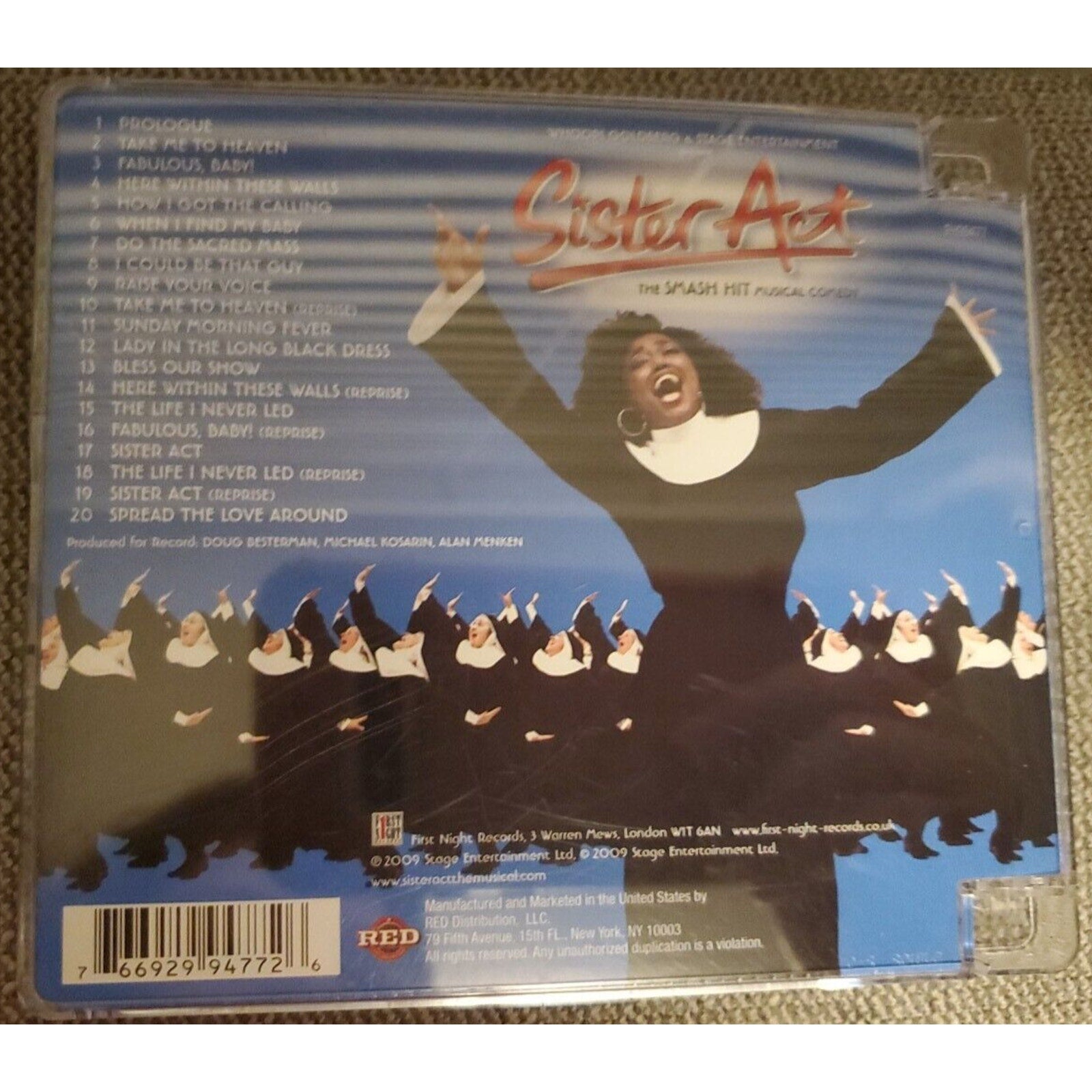 Sister Act the Smash Hit Musical Comedy (CD)