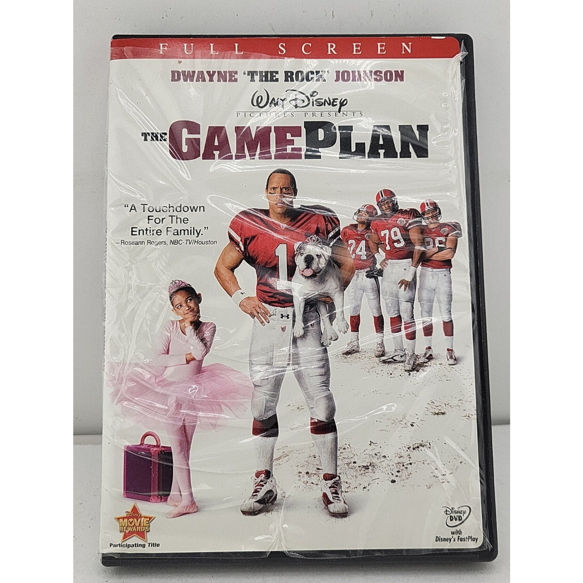 The Game Plan (DVD, 2008, Full Frame)