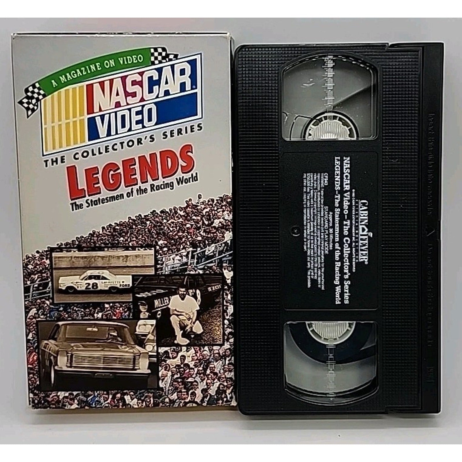 NASCAR Video - Collectors Series - Legends (VHS, 1993)
