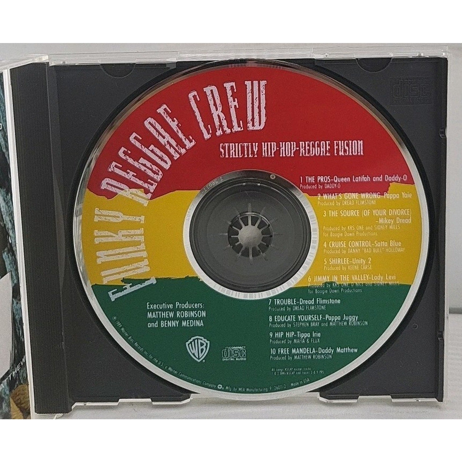 Strictly Hip-Hop Reggae Fusion by Funky Reggae Crew (CD, Oct-1989, Warner Bros.)