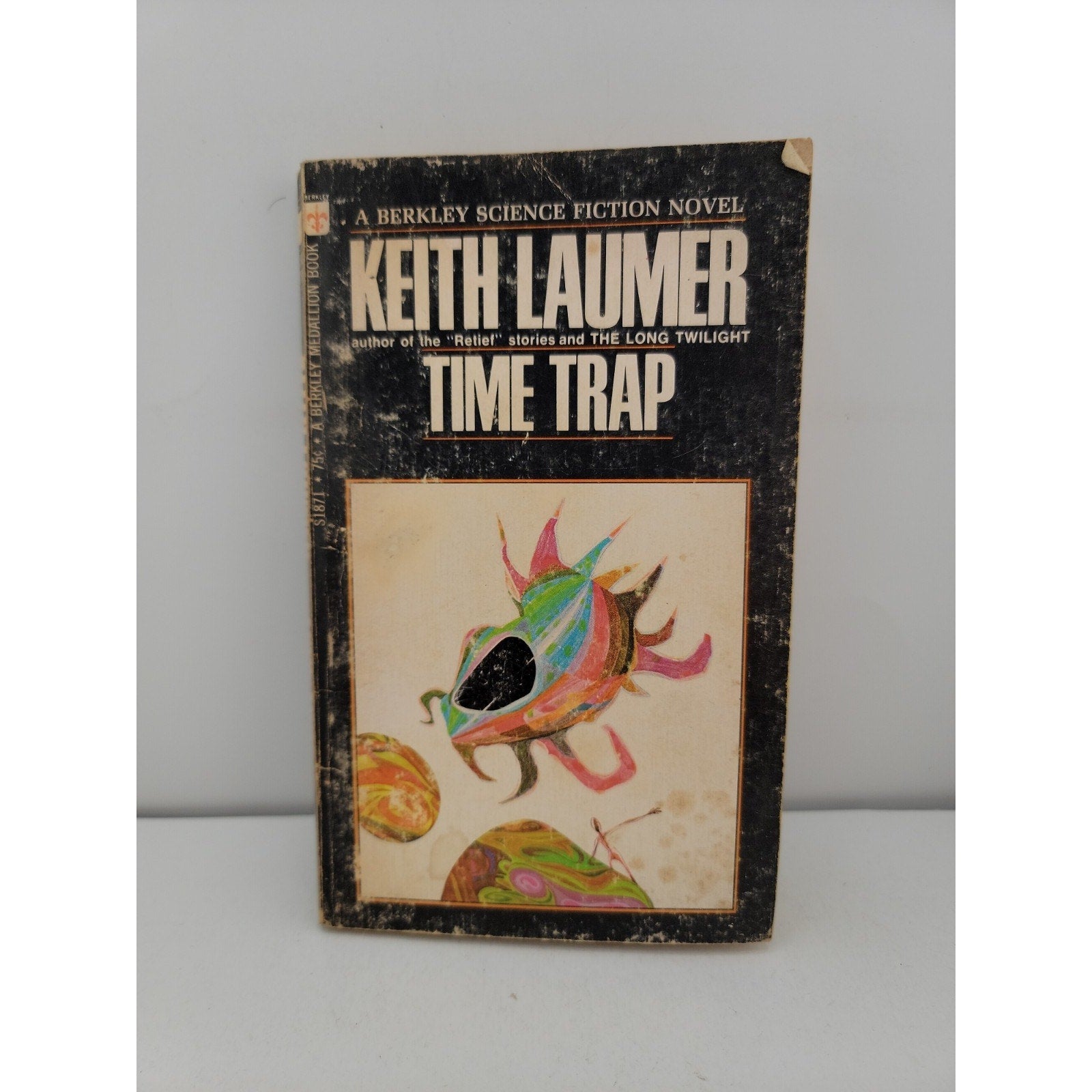 Keith Laumer Time Trap Paperback 1970 Berkley Medallion Book Science Fiction