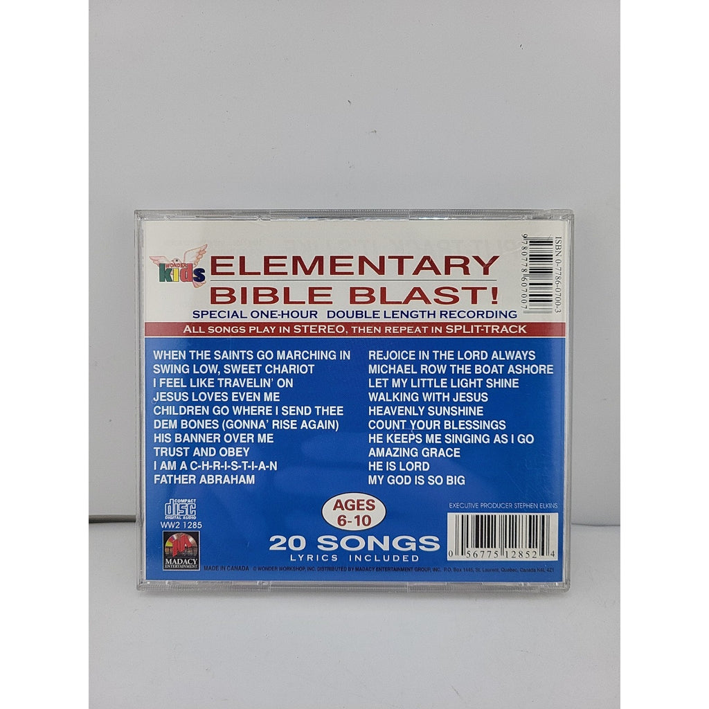 Wonder Kids: Elementary Bible Blast by Wonder Kids Choir (CD, Nov-1999, Madacy)