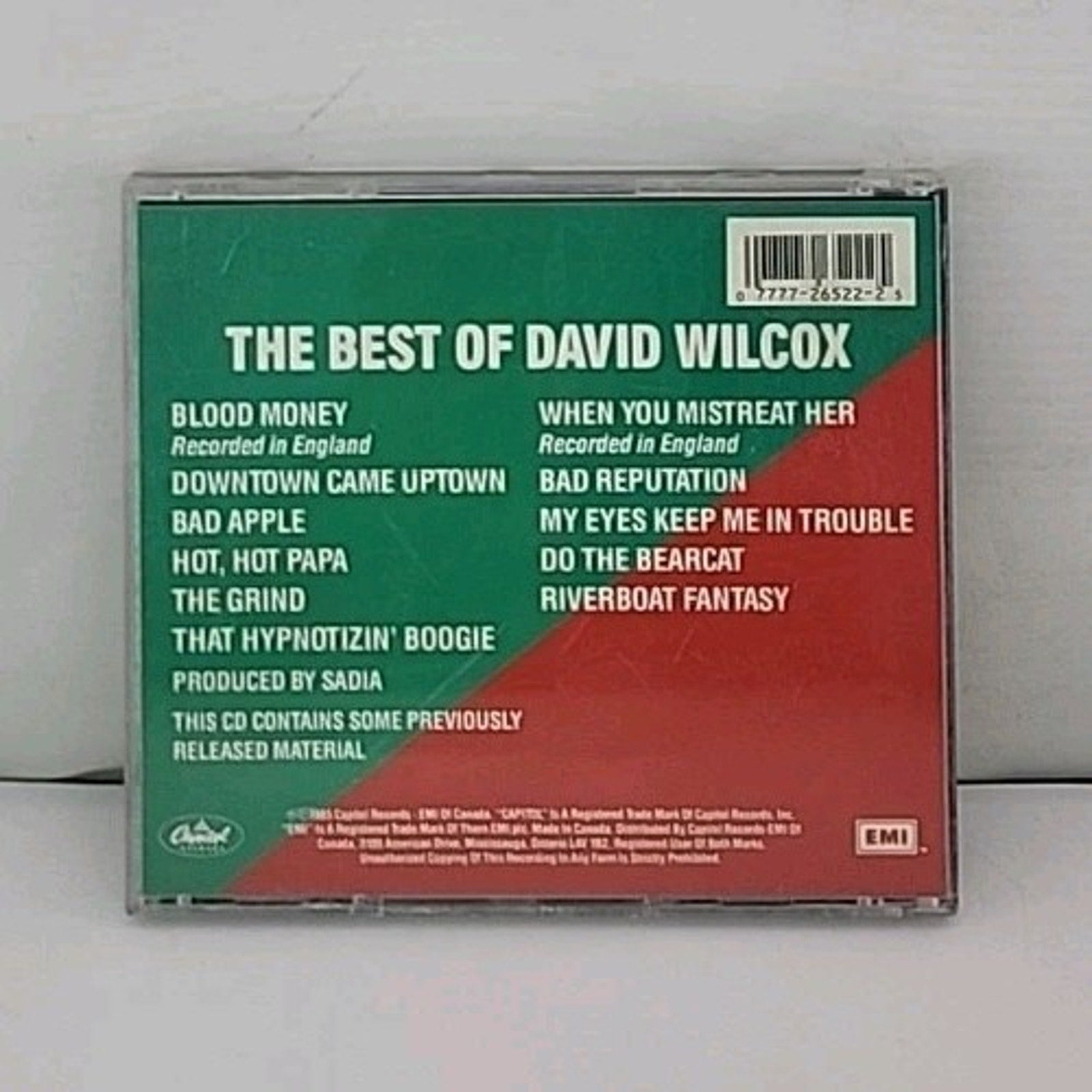 The Best Of David Wilcox CD