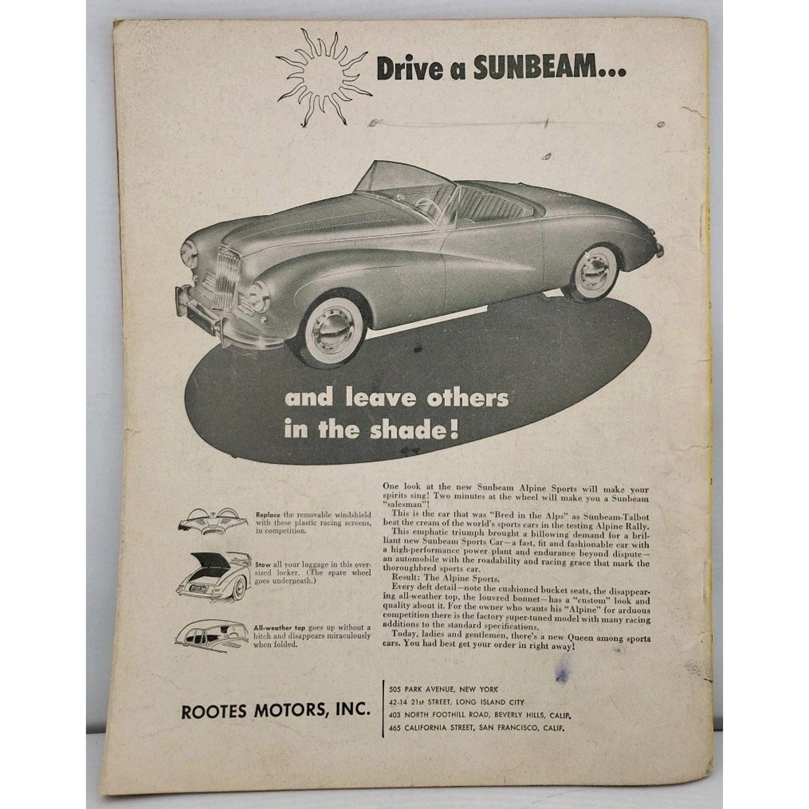 Your Car Magazine - April 1954 - Volume 1 Number 5