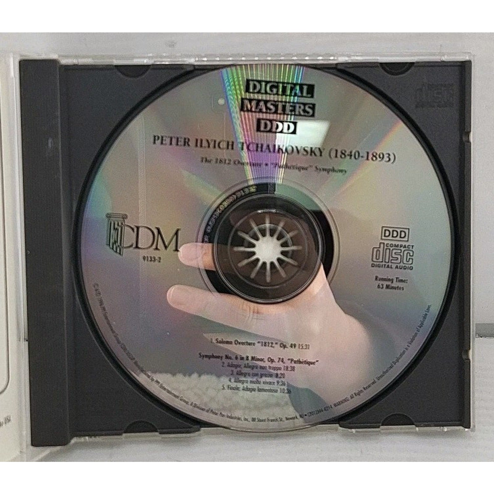 1812 Ovt/Sym 6 by P.I. Tchaikovsky (CD, 1997)