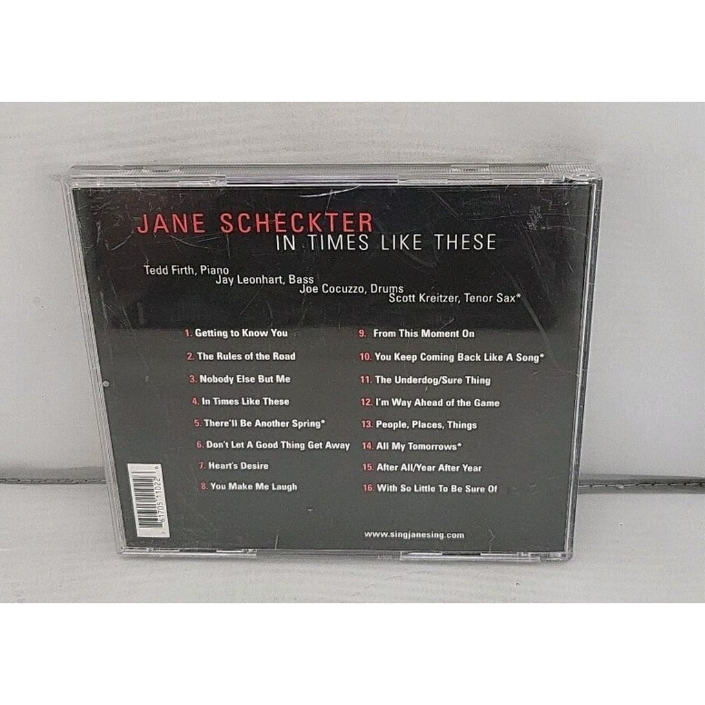 In Times like These by Jane Scheckter (CD, 2003)