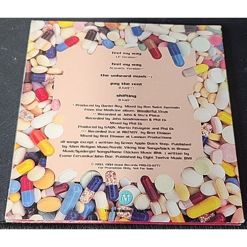 Green Apple Quick Step - Feel My Way Promotional ONLY CD