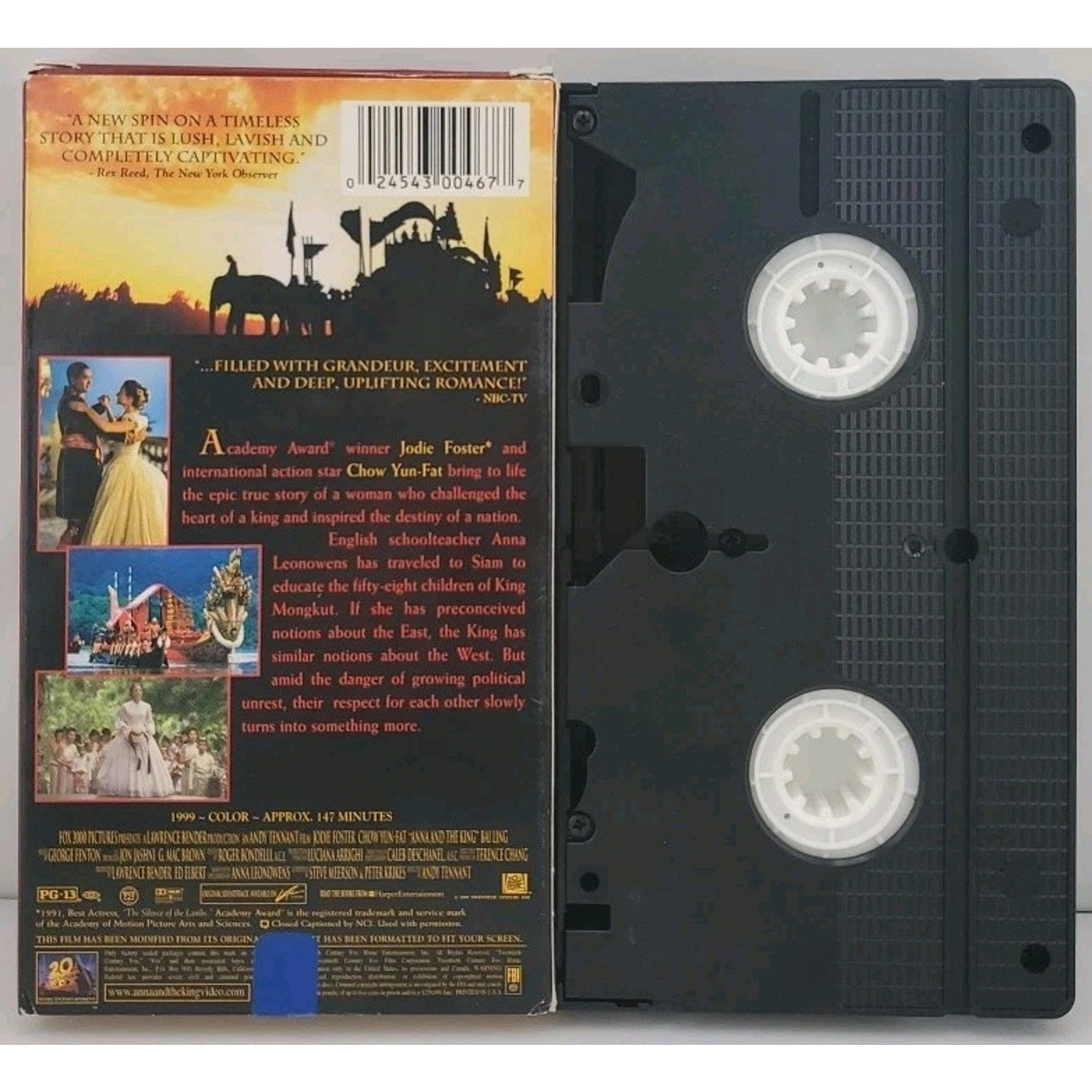 Anna and the King (VHS, 2000)