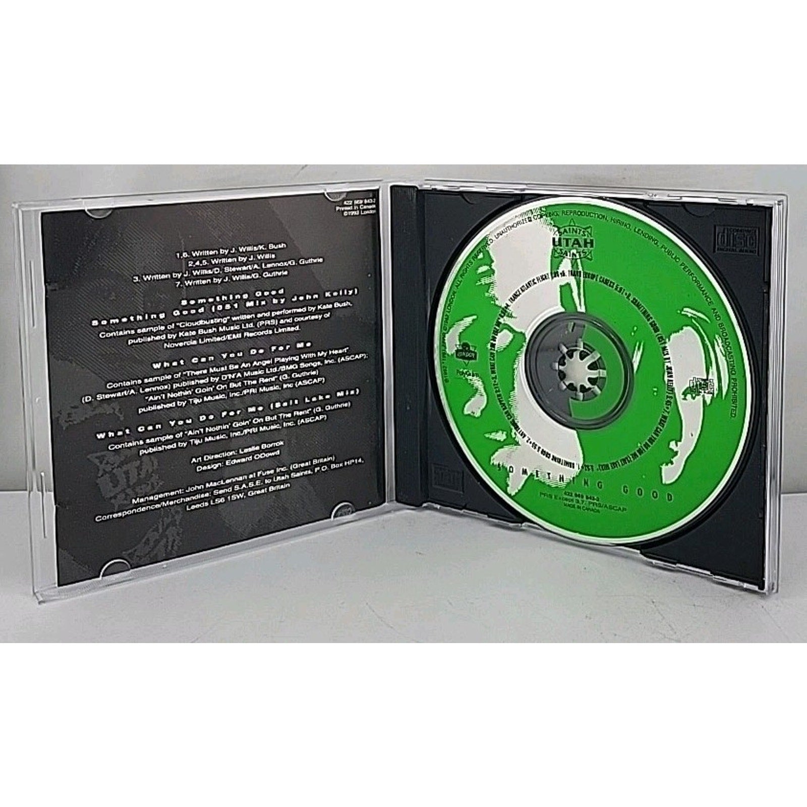 Something Good by Utah Saints (CD, Aug-1992, London (USA))